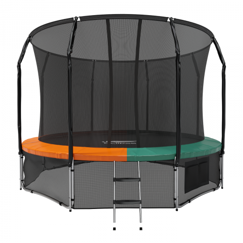 Батут Eclipse Space Twin Green/Orange 14FT Батут Eclipse Space Twin Green/Orange 14FT