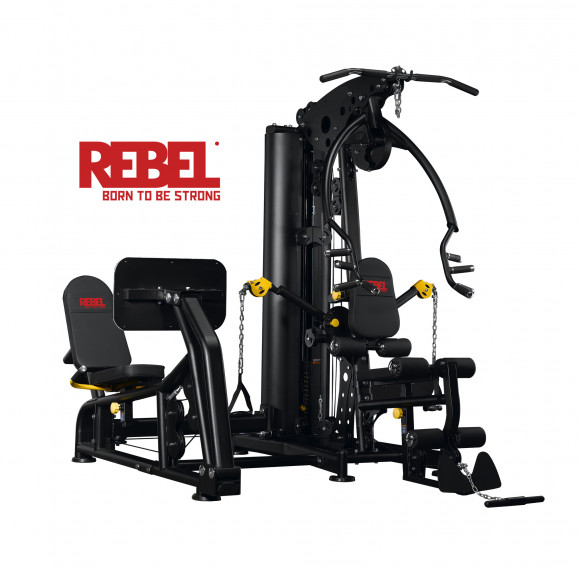 Многофункциональный тренажер Rebel с жимом ногами G9LP